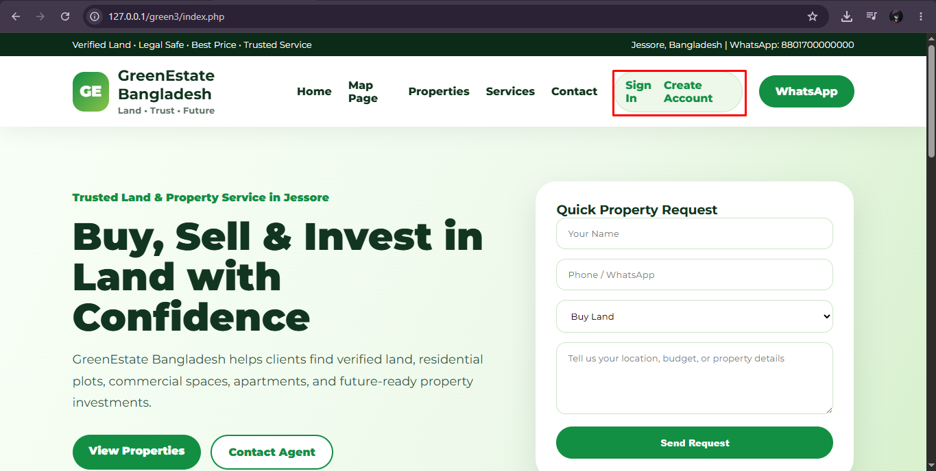 Commercial Land